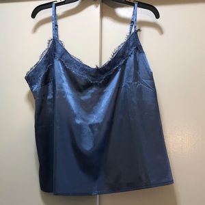 Silk-Like Spaghetti Strap Top
